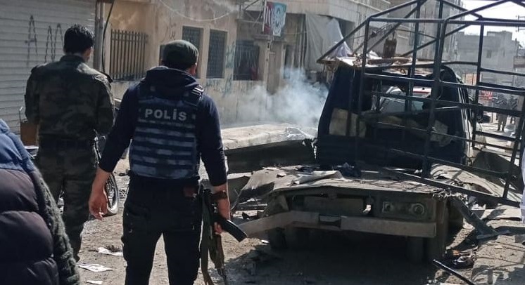 Afrin'e terör bombası