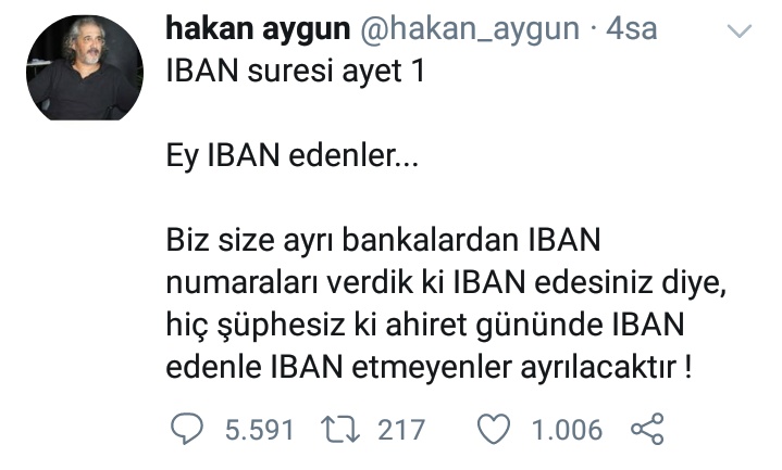 Kur'an Ayetleri ile alay etti