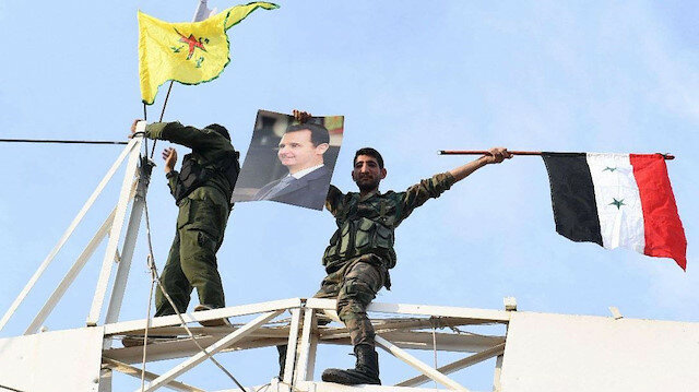 PKK militanları Esed koruması altında