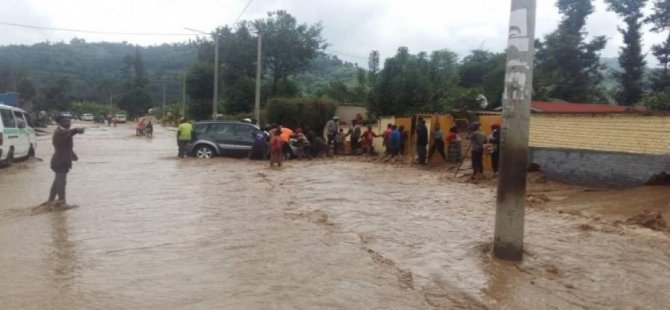 Ruanda'da sel felaketi: 65 ölü