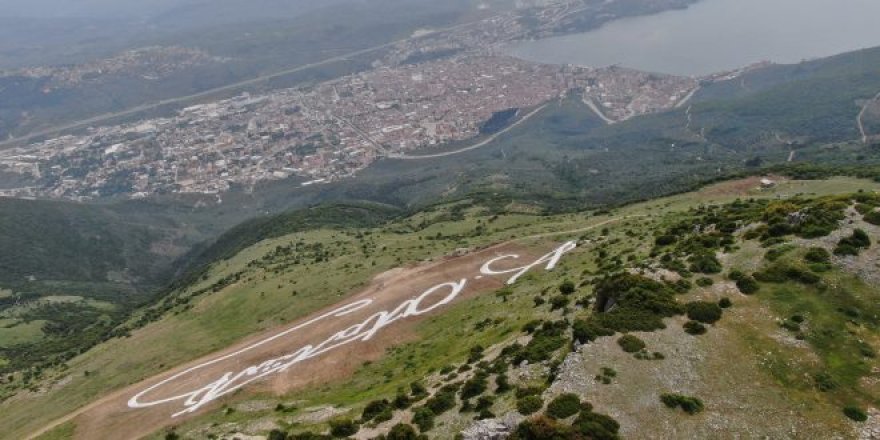 Dağa 30 Kamyon Taş Yığarak Yapılan Dev Hizmet!