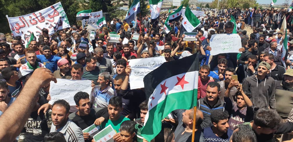 İdlib'te geri dönüş isyanı (Foto Galeri)