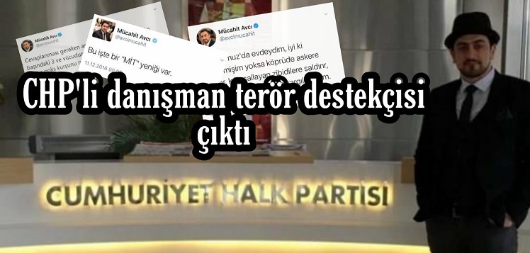 CHP'li danışman terör destekçisi çıktı