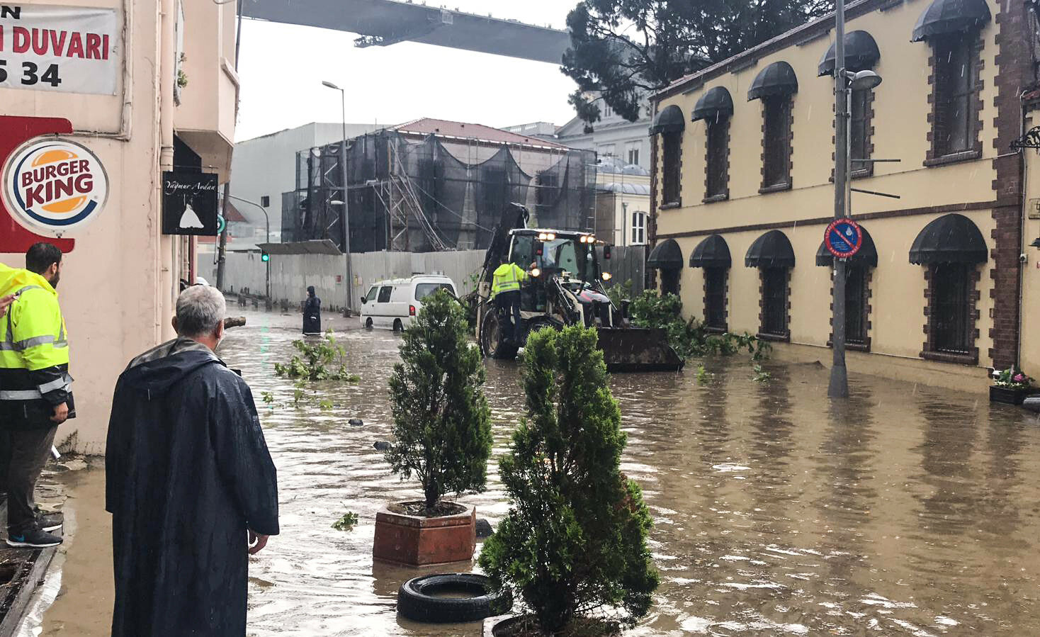 İstanbul'da sağanak ve dolu yağış