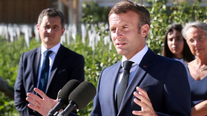 Macron: AB sessiz kaldıkça Türkiye ve Rusya öne çıkmaya çalışıyor