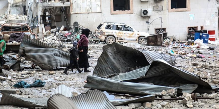 Esed,İran ve Rusya'nın İdlib'e Geçen Ayki Saldırılarında 188 Sivil Öldü