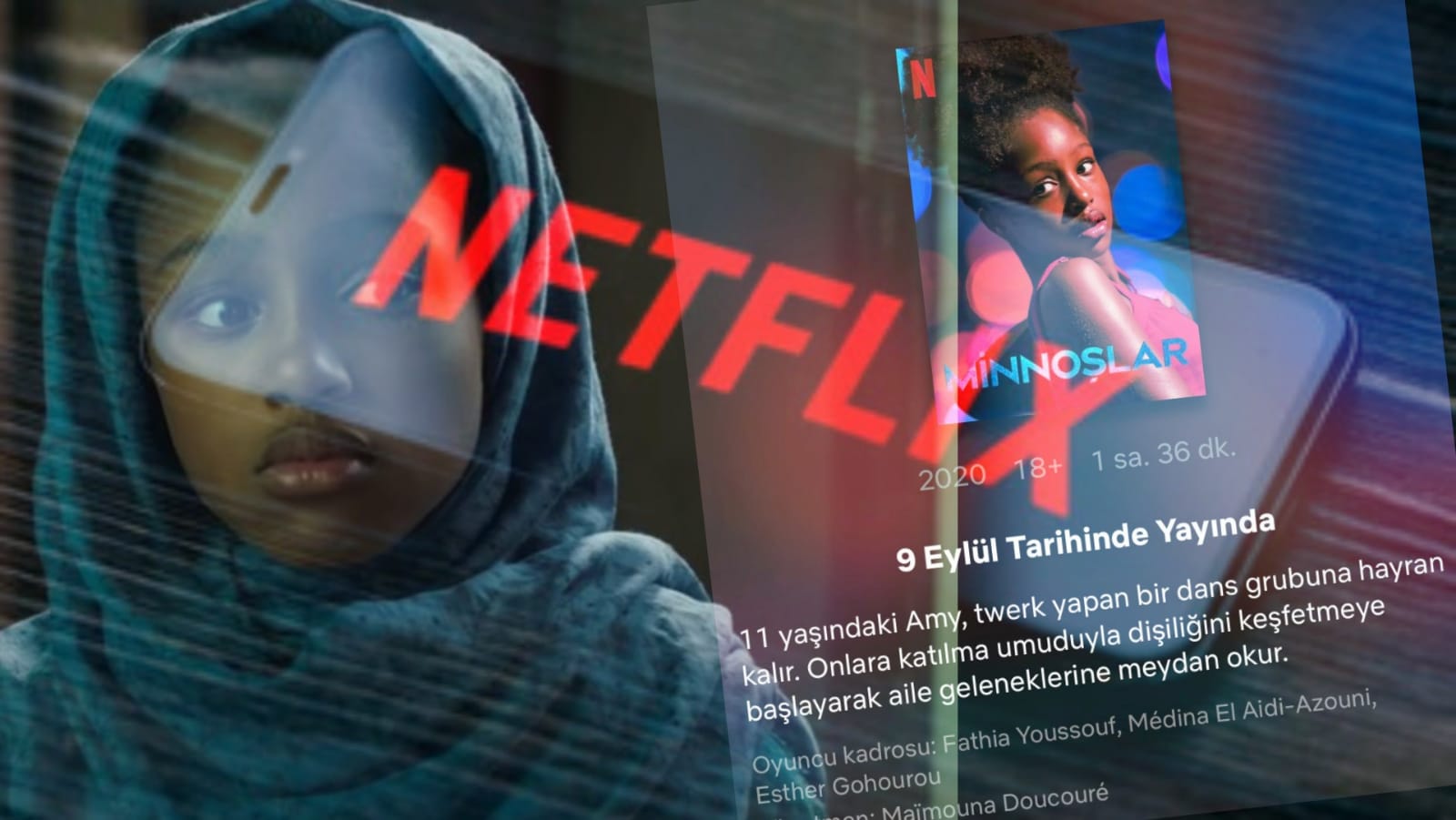 Netflix'te 11 yaşındaki Müslüman kız cinsel tahrik aracı olarak kullanılıyor