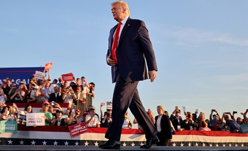 Trump Washington'daki protestoculara "haydutlar" ifadesini kullandı