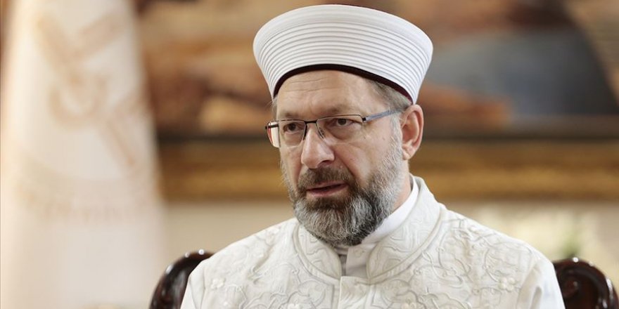 Diyanet İşleri Başkanı Erbaş'tan İmam-Hatip liseleriyle ilgili sözlere tepki