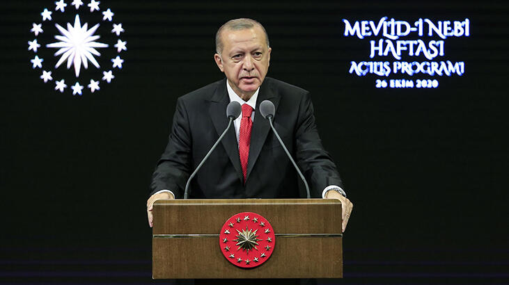 Erdoğan'dan Fransız mallarına  boykot çağrısı