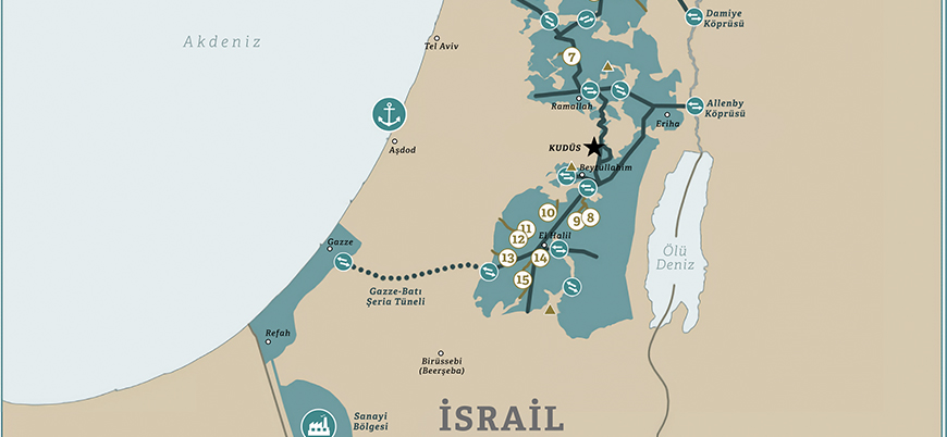Netanyahu: İsrail'e katacağımız bölgeleri haritalamaya başladık