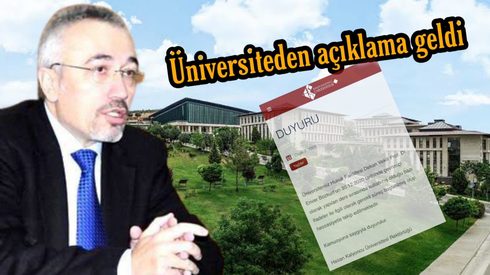 Öğrencilerine hakaret eden profesöre suç duyurusu ve soruşturma