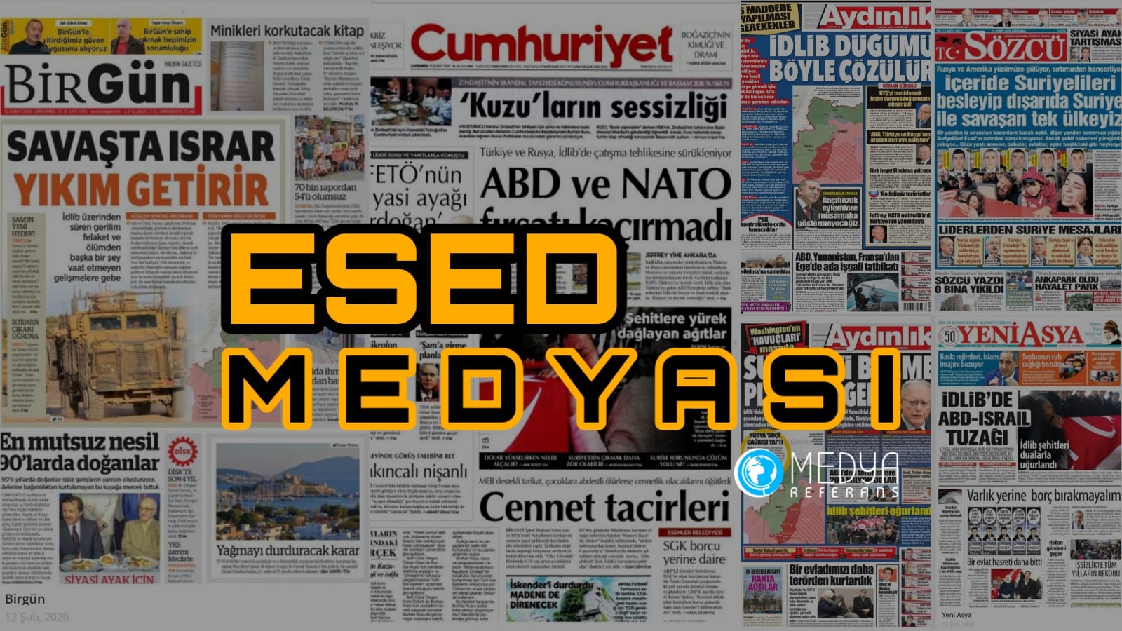 Türkiye'ye Karşı Esed'i Destekliyorlar