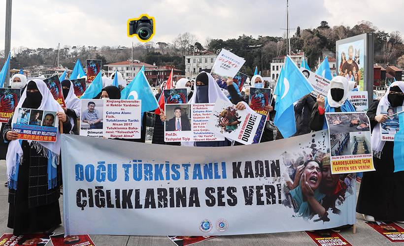 'Doğu Türkistanlı kadın çığlıklarına ses ver!'