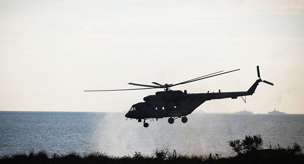 Rusya'da helikopter düştü