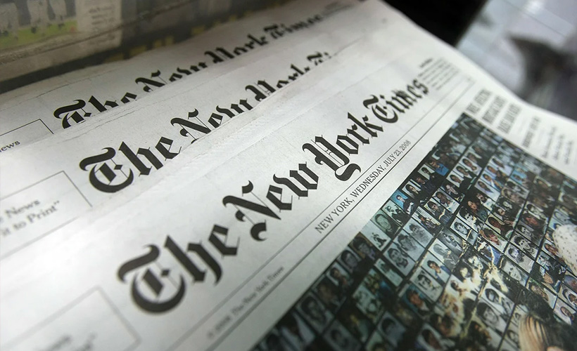 New York Times'tan Filistin'e destek veren 3 ünlü isim hakkında tepki çeken ilan