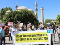 Malatya'da NATO protestosu