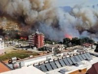 Hatay'da orman yangını! Alevler yerleşim yerlerine sıçradı, evler tahliye edildi