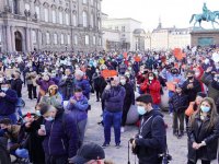 Danimarka'da mültecilere yönelik düzenlemelere karşı protesto